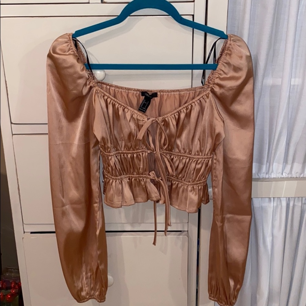 Forever 21 Pink Crop Top